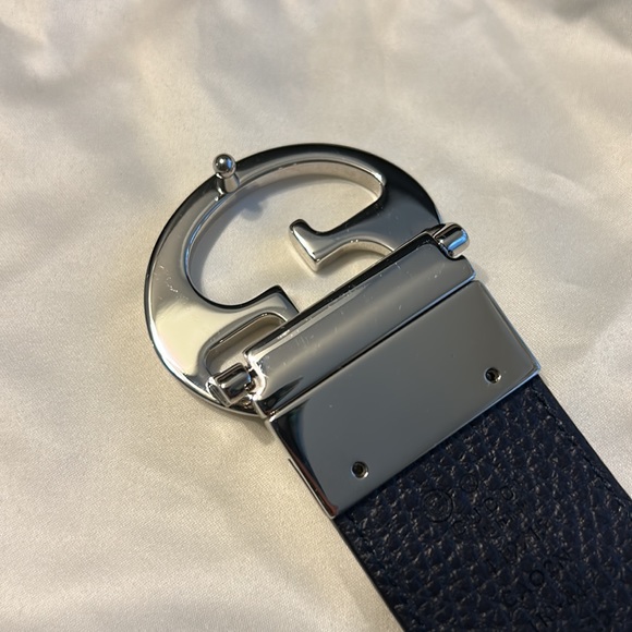 Gucci GG interlocking black calfskin belt - Picture 7 of 12